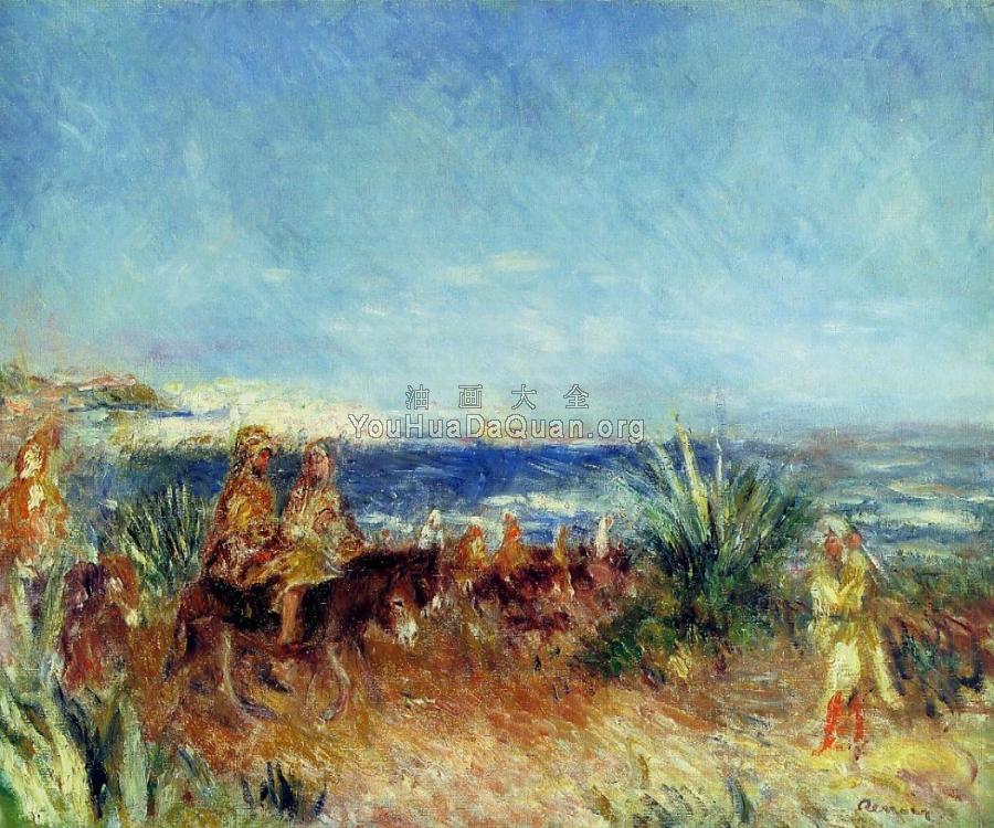 Arabs by the Sea - 皮埃尔·奥古斯特·雷诺阿